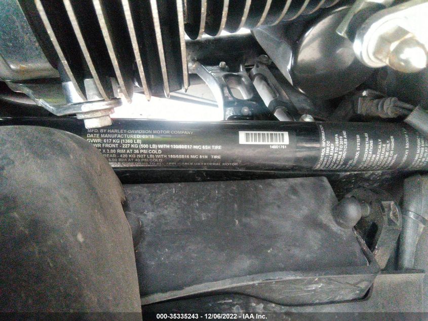 2019 HARLEY-DAVIDSON FLTRU - 1HD1KGF13KB617227