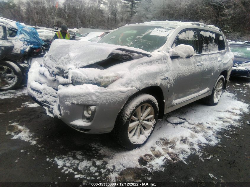 2013 TOYOTA HIGHLANDER HYBRID LIMITED JTEDC3EH7D2010961