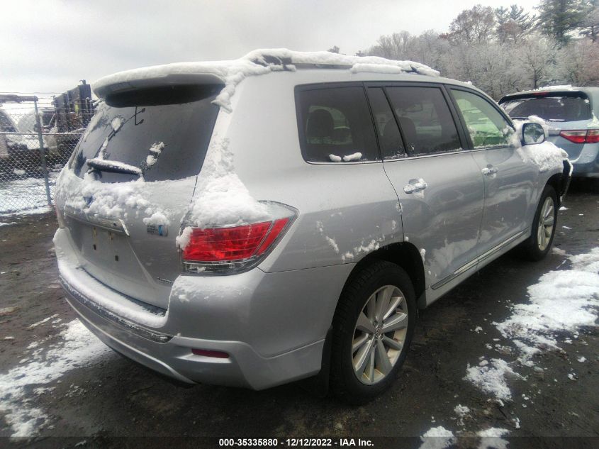 2013 TOYOTA HIGHLANDER HYBRID LIMITED JTEDC3EH7D2010961