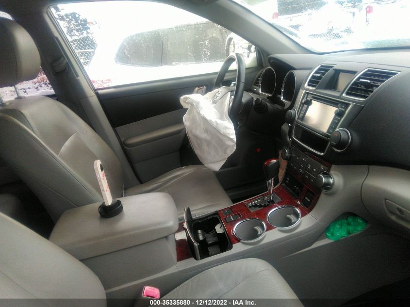 2013 TOYOTA HIGHLANDER HYBRID LIMITED JTEDC3EH7D2010961