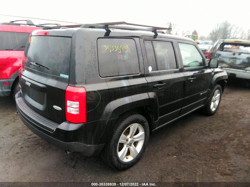 2014 JEEP PATRIOT LATITUDE 1C4NJRFB4ED528575