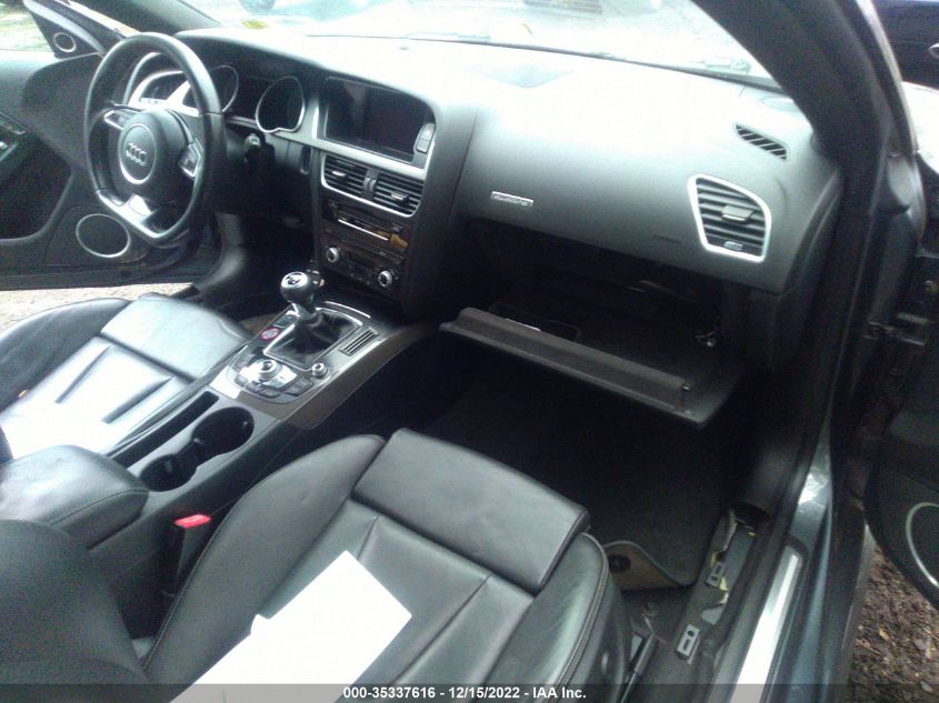 2014 AUDI S5 PREMIUM PLUS WAUGGAFR9EA061934