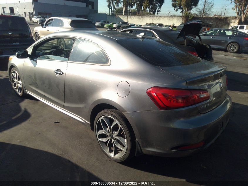 2014 KIA FORTE KOUP SX KNAFZ6A37E5226975