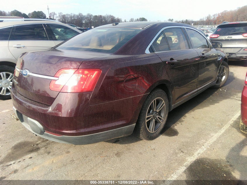2011 FORD TAURUS VIN: 1FAHP2DW2BG139880