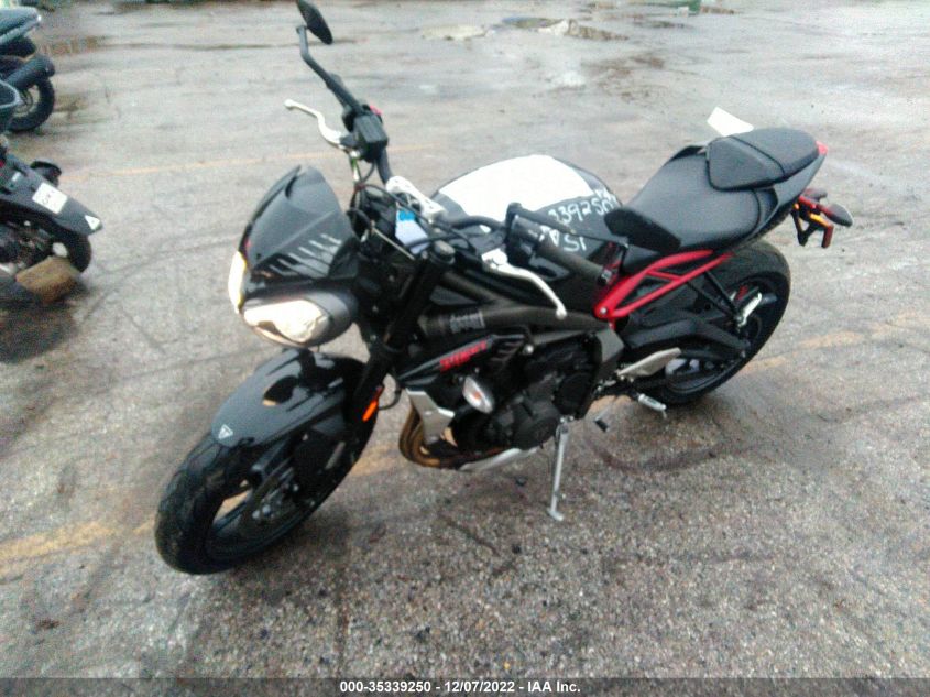 2022 TRIUMPH MOTORCYCLE STREET TRIPLE R (LRH) SMTA544D6NTAY6029