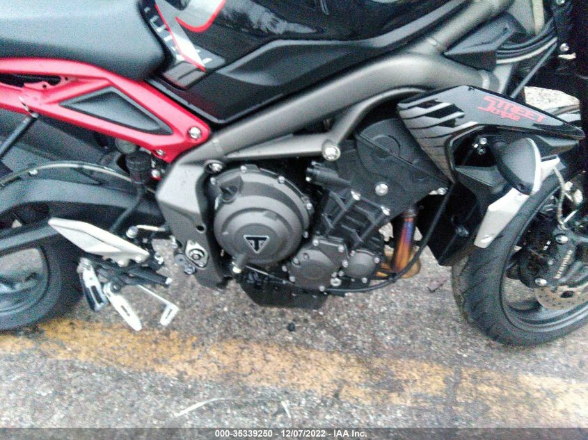 2022 TRIUMPH MOTORCYCLE STREET TRIPLE R (LRH) SMTA544D6NTAY6029
