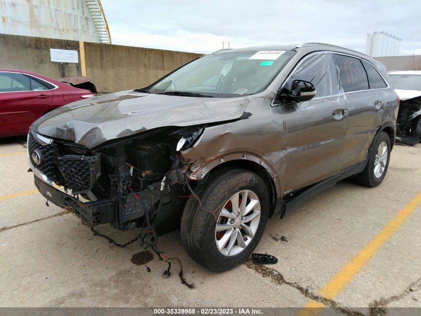 2016 KIA SORENTO LX - 5XYPGDA30GG122615