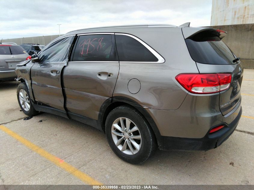 2016 KIA SORENTO LX - 5XYPGDA30GG122615