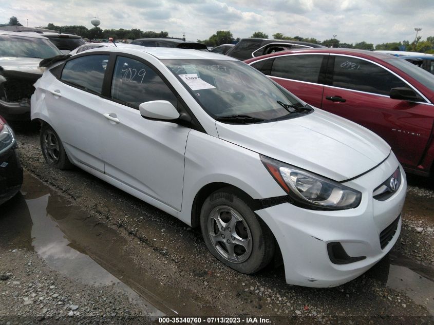 2014 HYUNDAI ACCENT GLS - KMHCT4AE6EU655345