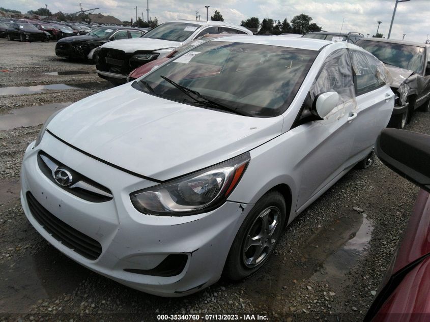 2014 HYUNDAI ACCENT GLS - KMHCT4AE6EU655345
