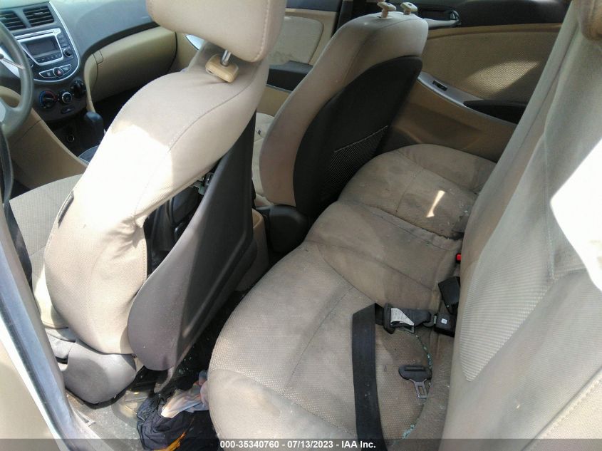 2014 HYUNDAI ACCENT GLS - KMHCT4AE6EU655345