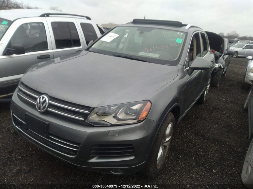 2013 VOLKSWAGEN TOUAREG EXEC WVGEP9BPXDD004891