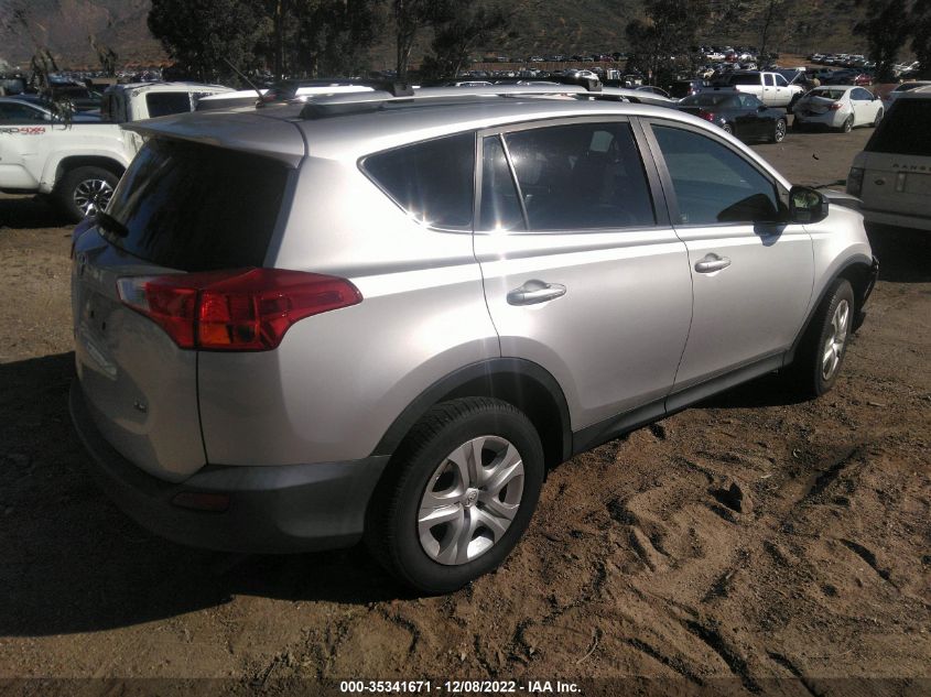 2014 TOYOTA RAV4 LE - JTMZFREV3EJ003121