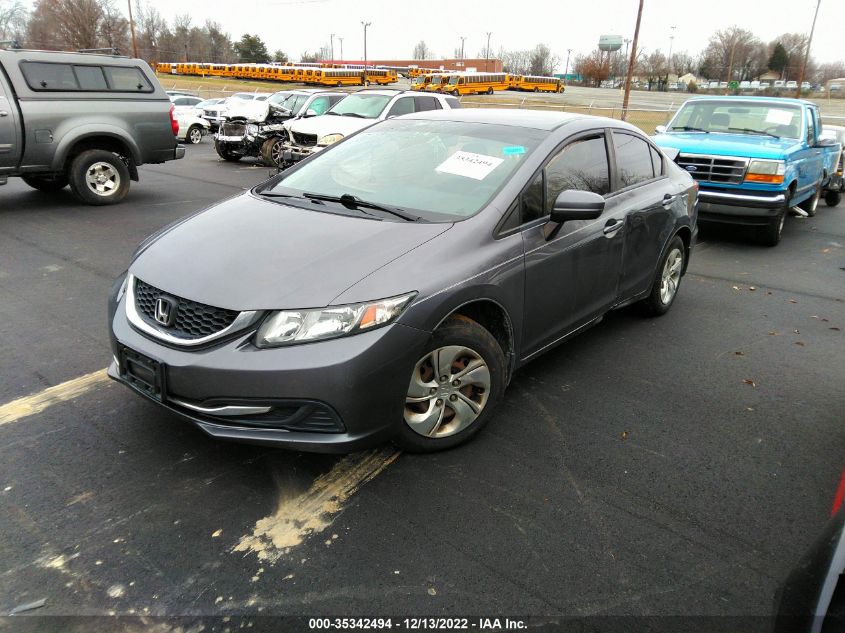 2014 HONDA CIVIC SEDAN LX 19XFB2F55EE260430