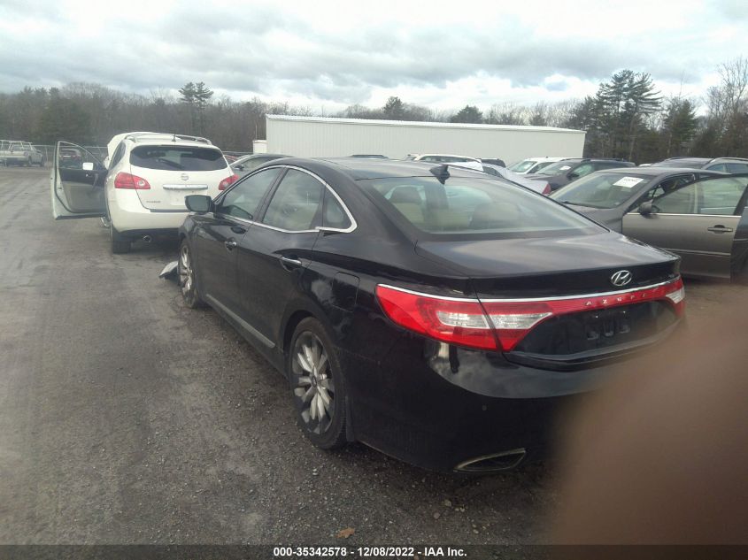 2013 HYUNDAI AZERA KMHFH4JG4DA230982