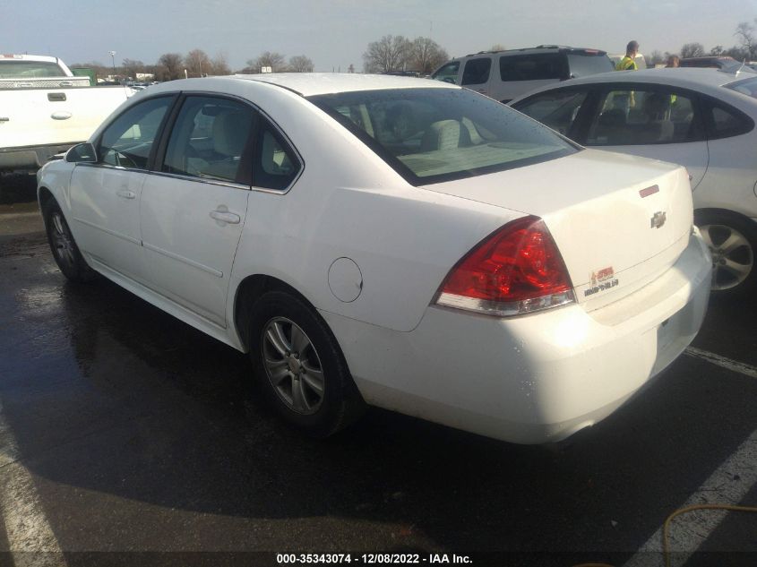 2014 CHEVROLET IMPALA LIMITED LS 2G1WA5E3XE1167042