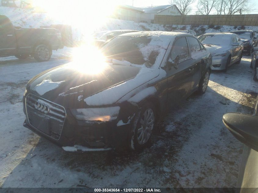 2014 AUDI A4 PREMIUM WAUBFAFL1EN007724