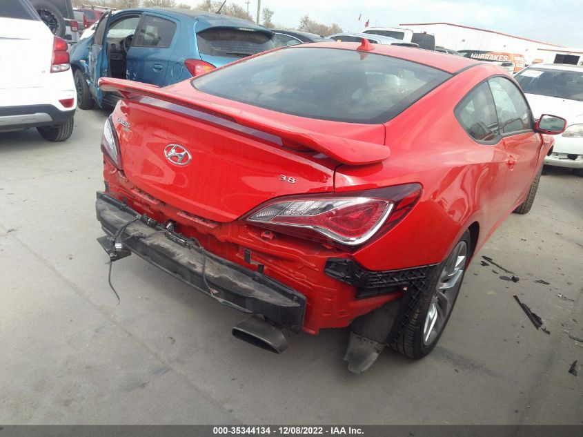 2014 HYUNDAI GENESIS COUPE 3.8 ULTIMATE KMHHU6KJ8EU114839