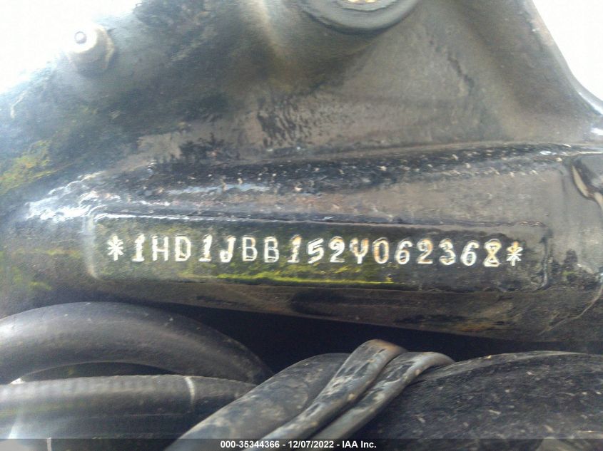 2002 HARLEY-DAVIDSON FXSTDI 1HD1JBB152Y062368