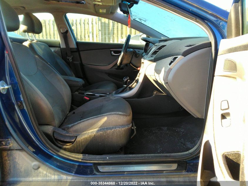 2015 HYUNDAI ELANTRA LIMITED 5NPDH4AE8FH555818