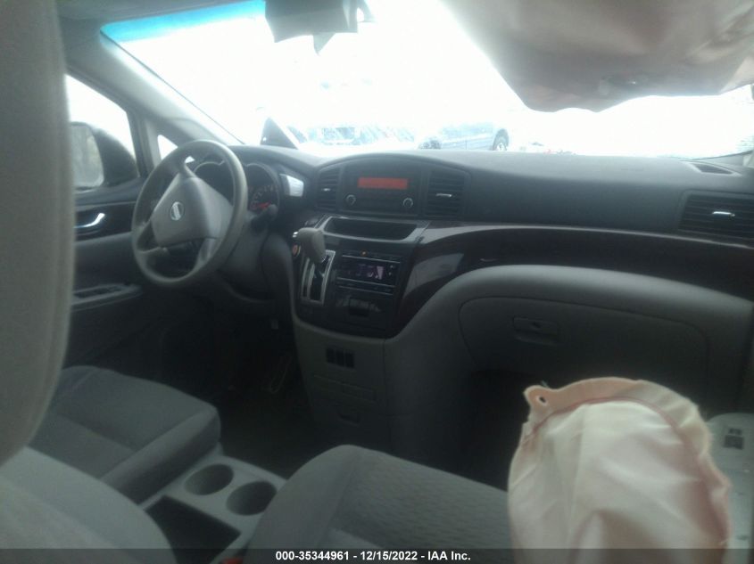 2014 NISSAN QUEST S JN8AE2KP8E9106733