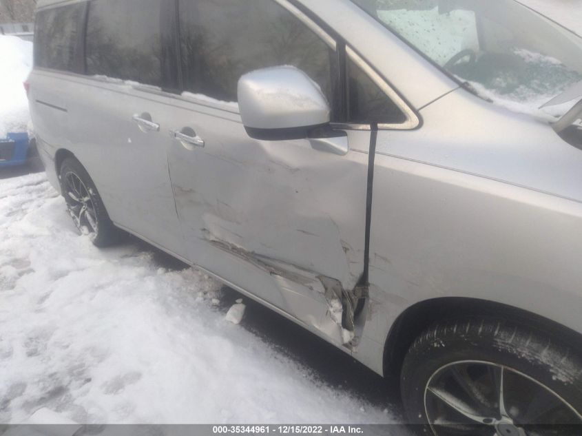 2014 NISSAN QUEST S JN8AE2KP8E9106733