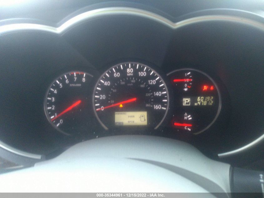 2014 NISSAN QUEST S JN8AE2KP8E9106733