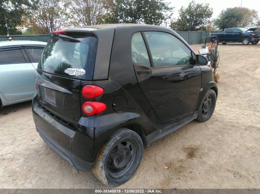 2013 SMART FORTWO PURE/PASSION WMEEJ3BA6DK610099