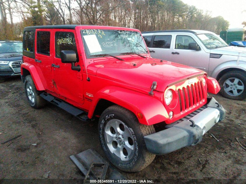 2015 JEEP WRANGLER UNLIMITED SAHARA 1C4BJWEG2FL566828