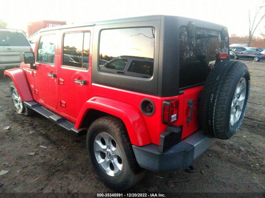 2015 JEEP WRANGLER UNLIMITED SAHARA 1C4BJWEG2FL566828