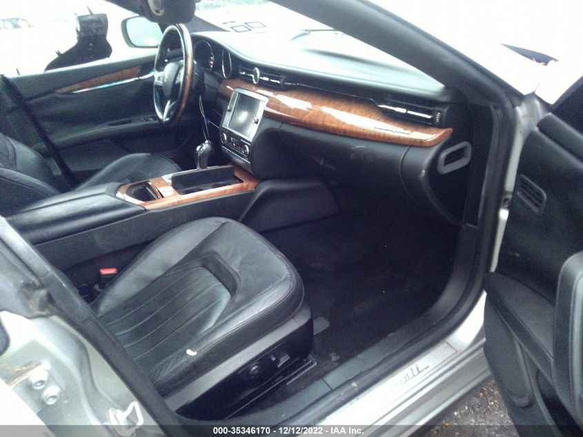 2014 MASERATI QUATTROPORTE S Q4 ZAM56RRA8E1076387