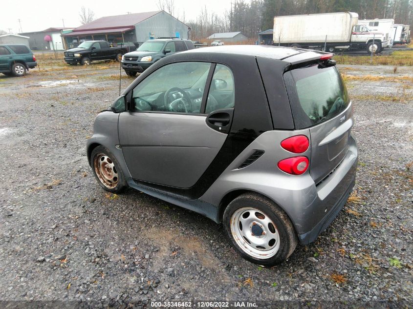 2013 SMART FORTWO PURE/PASSION WMEEJ3BA9DK679000