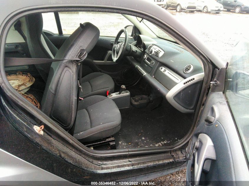 2013 SMART FORTWO PURE/PASSION WMEEJ3BA9DK679000
