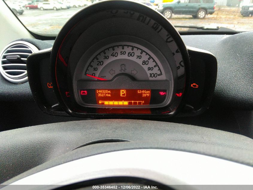 2013 SMART FORTWO PURE/PASSION WMEEJ3BA9DK679000
