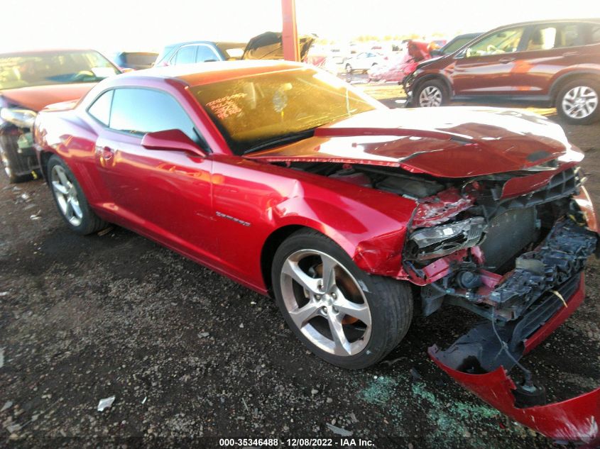 2013 CHEVROLET CAMARO LT - 2G1FC1E31D9123823