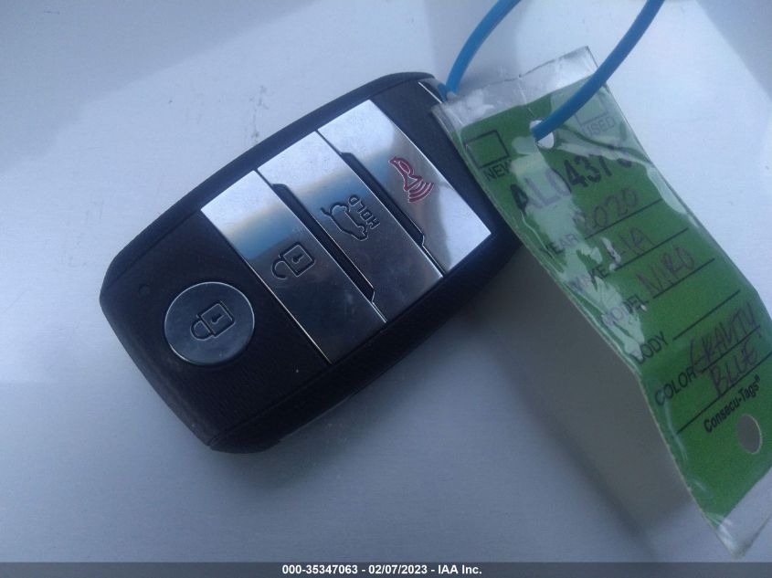2020 KIA NIRO EV EX KNDCC3LGXL5074502