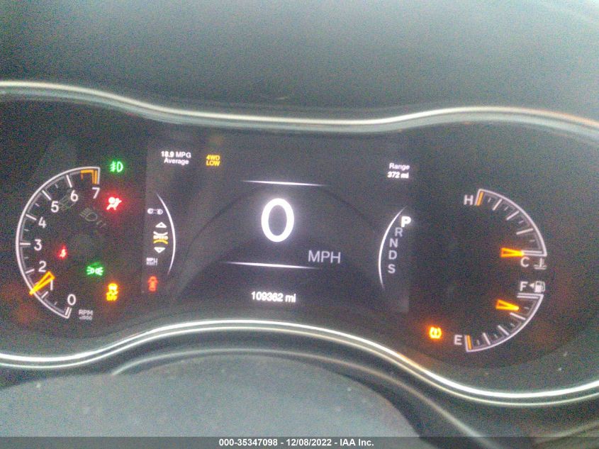 2014 JEEP GRAND CHEROKEE OVERLAND 1C4RJFCG3EC183383