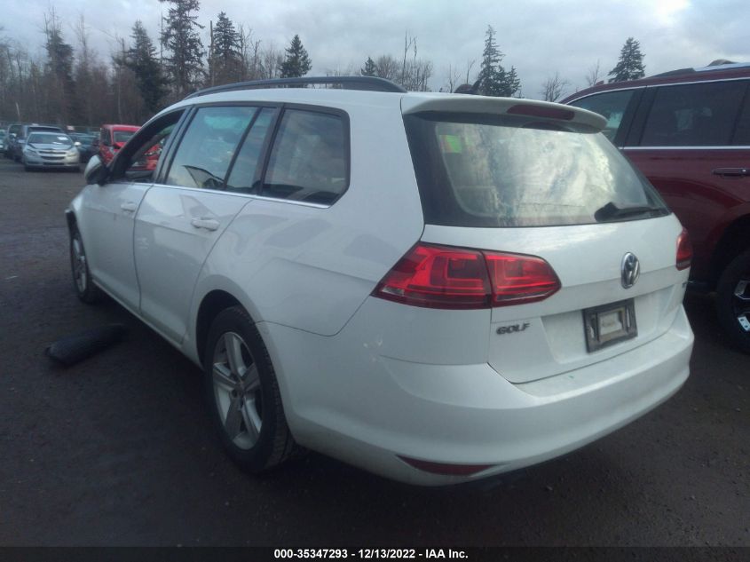 2015 VOLKSWAGEN GOLF SPORTWAGEN TDI S 3VWCA7AU4FM517194
