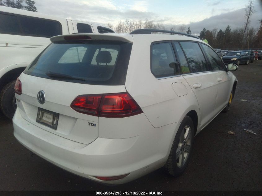 2015 VOLKSWAGEN GOLF SPORTWAGEN TDI S 3VWCA7AU4FM517194