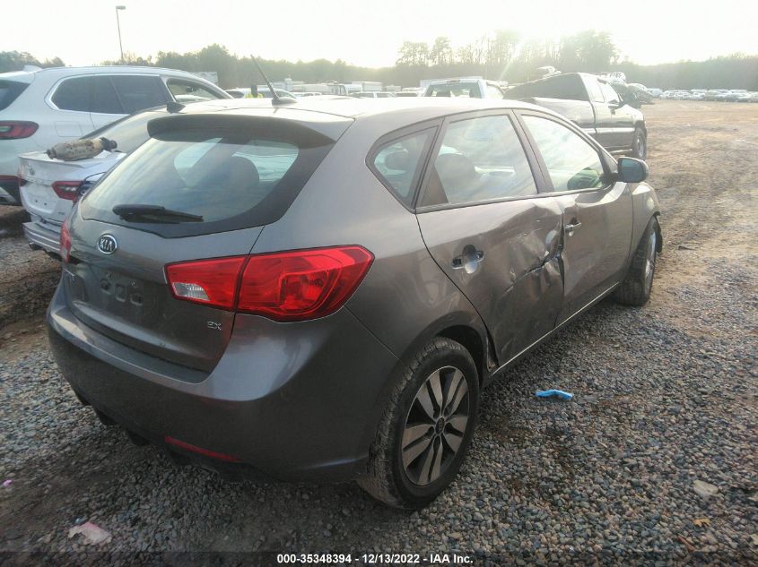 2013 KIA FORTE 5-DOOR EX KNAFU5A2XD5662184
