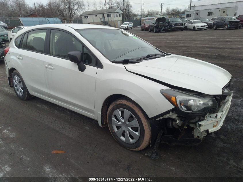 Lot #2541528622 2016 SUBARU IMPREZA 2.0I salvage car