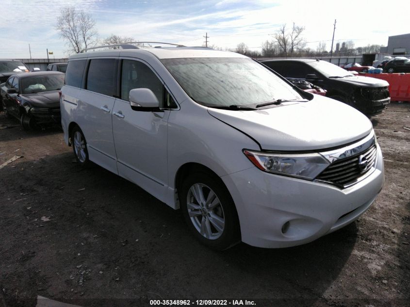2013 NISSAN QUEST SL - JN8AE2KP2D9069239