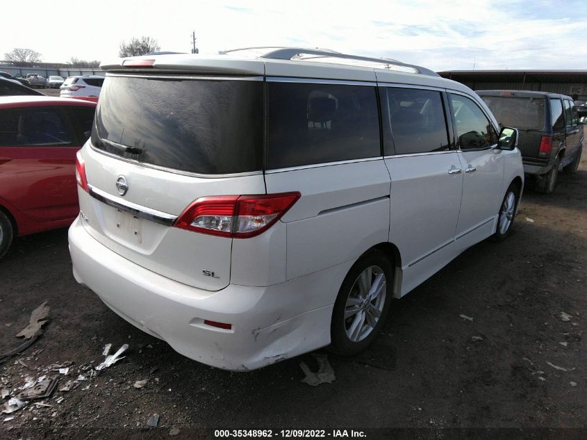 2013 NISSAN QUEST SL - JN8AE2KP2D9069239