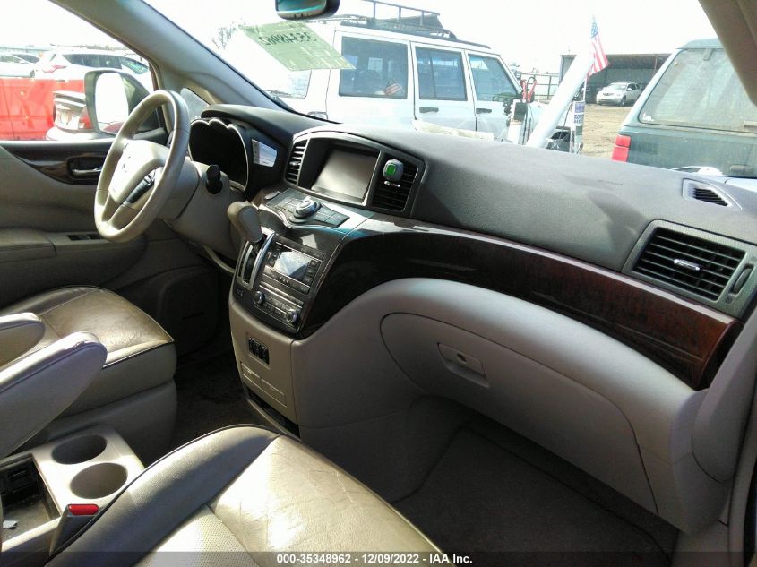 2013 NISSAN QUEST SL - JN8AE2KP2D9069239
