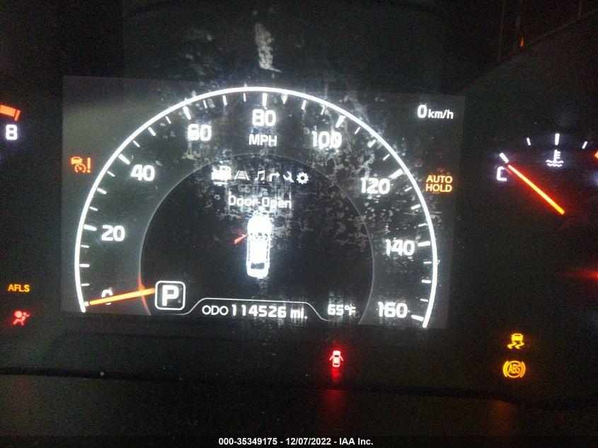 2014 KIA CADENZA PREMIUM KNALN4D79E5133442
