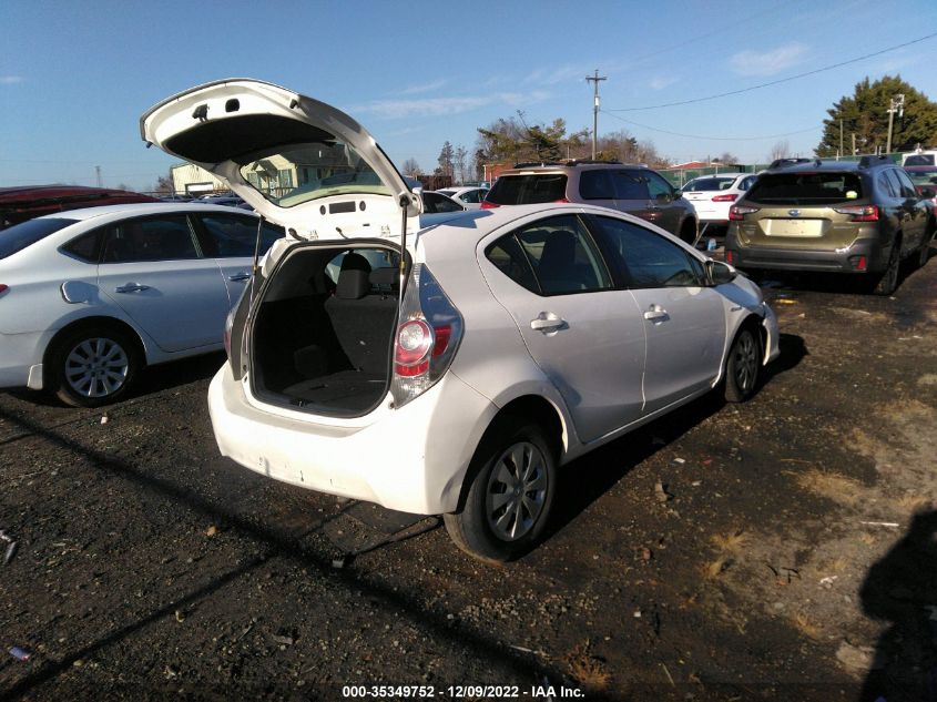 2014 TOYOTA PRIUS C ONE/THREE/TWO/FOUR JTDKDTB32E1074706