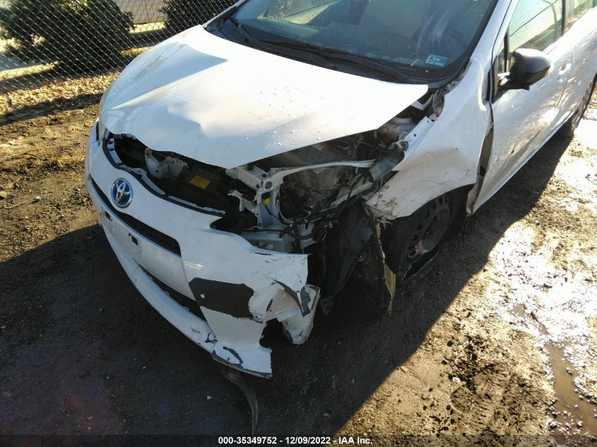 2014 TOYOTA PRIUS C ONE/THREE/TWO/FOUR JTDKDTB32E1074706