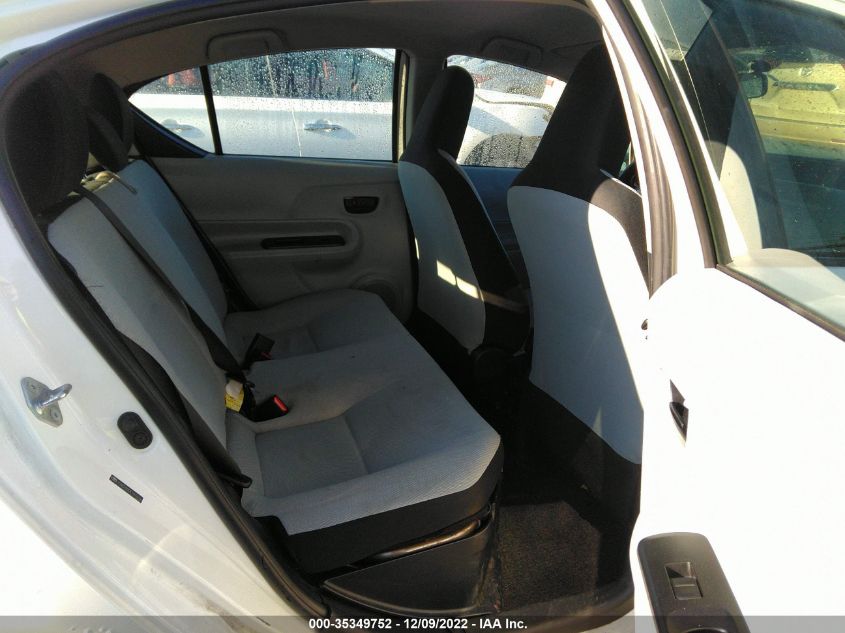 2014 TOYOTA PRIUS C ONE/THREE/TWO/FOUR JTDKDTB32E1074706