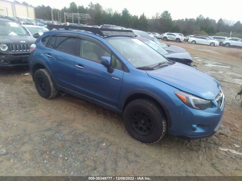 2014 SUBARU XV CROSSTREK HYBRID TOURING JF2GPBKCXEH320014