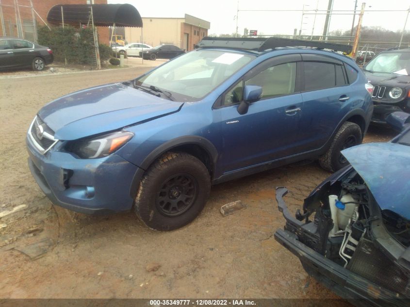 2014 SUBARU XV CROSSTREK HYBRID TOURING JF2GPBKCXEH320014